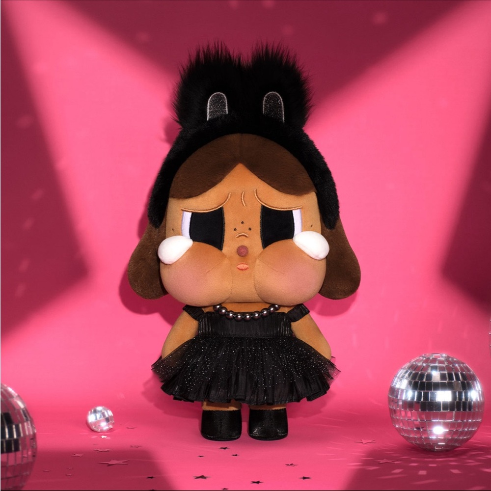 CRYBABY SHINY SHINY SERIES- plush doll (BLACK)